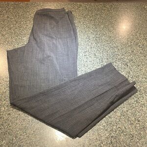 Ann Taylor stretch wool grey slacks trouser size 10